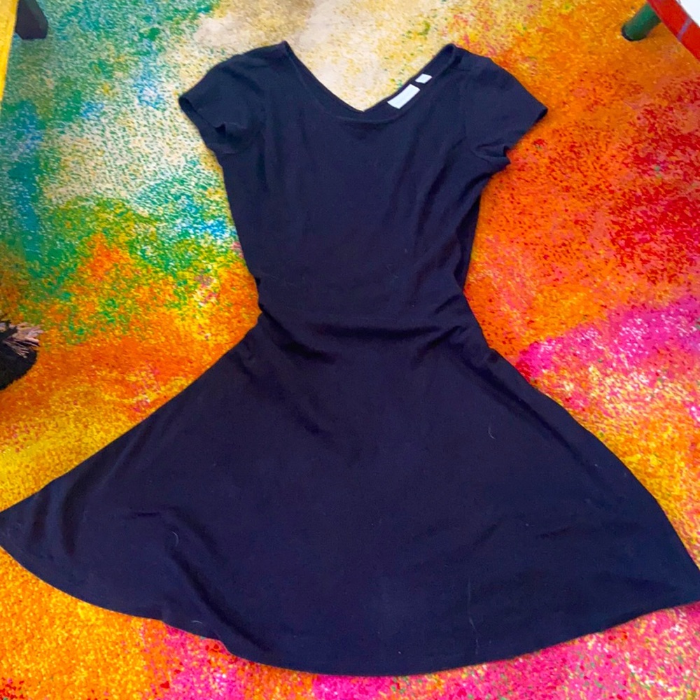 New York & Company Simple Black Dress